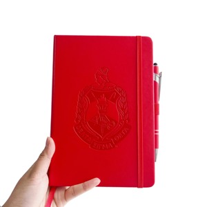 Carnet à couverture rigide en PU personnalisé avec logo, A4, A5, A6, 192 pages, bande élastique, plusieurs couleurs, journal en cuir, haute qualité - Product Image 1
