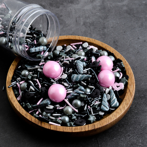 Venta al por mayor, el precio más barato, caramelo prensado pearlizd, mezcla de azúcar de algodón comestible, purpurina, estrellas, aspersores de caramelo para decoración de tartas - Product Image 1