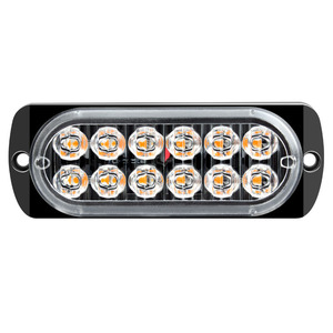 Yosovlamp Car LED luces laterales 12LED luces de advertencia intermitentes 12-24V luces de advertencia específicas para camiones - Product Image 1