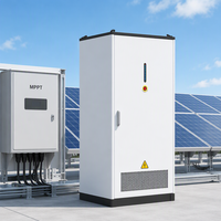 Sistem Penyimpanan Energi BESS LiFePO4 Kustom untuk Proyek Surya C&I, Cadangan Daya Off-Grid & On-Grid, Perlindungan IP65, Pendingin Udara