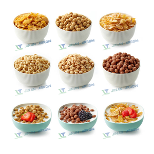 Línea de Producción de Máquinas de Bocadillos de Cereal con Bolas de <span class=keywords><strong>Chocolate</strong></span> Extruidas con Doble Tornillo - Product Image 4