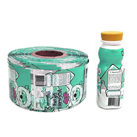 Étiquettes thermorétractables imprimées sur mesure pour bouteilles et canettes de boissons Impression haute définition Film thermorétractable pour boissons