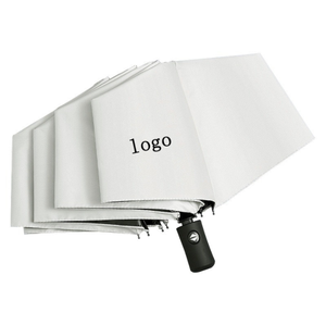 <span class=keywords><strong>Parapluie</strong></span> pliant avec logo personnalisé en caoutchouc noir avec protection UV <span class=keywords><strong>Léger</strong></span> <span class=keywords><strong>et</strong></span> robuste avec poignée renforcée - Product Image 3