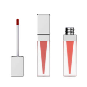 ลิปสติกเนื้อเหลวแบบหลอดสีเงิน,เครื่องสำอางสำหรับแต่งหน้าลิปเนื้อเหลวแบบกำหนดเองกำมะหยี่ - Product Image 2