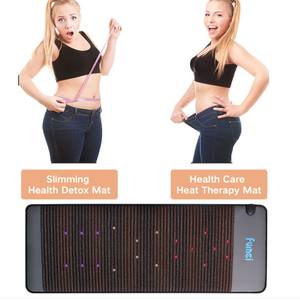 FUMEI FM-8118 660nm 850nm Tapete de PEMF de Infrarrojo Lejano, Tapete de Masaje de Yoga con Calor Corporal de Campo Electromagnético Magnético de Amatista - Product Image 4