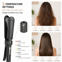 Lisseur de cheveux électrique domestique Torlin à prix abordable, avec poignée à ciseaux anti-brûlure et couvercle supérieur, modèles 210-190-170-150-130