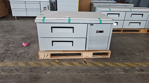 <span class=keywords><strong>Réfrigérateur</strong></span> de base de chef de <span class=keywords><strong>réfrigérateur</strong></span> de cuisine commerciale de comptoir d'acier inoxydable d'entreposage frigorifique d'hôtel avec 2 tiroirs - Product Image 3