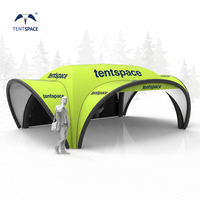 Tentes gonflables Tentspace 5m 6m 7m pour événements et fêtes, livraison rapide, gazebo gonflable, auvent extérieur, tente hermétique, dôme publicitaire, tente gonflable