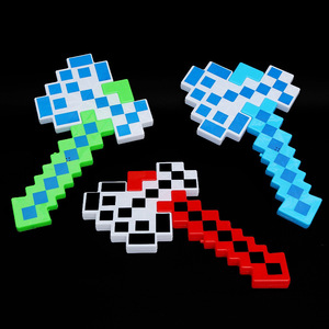 Hot Sale Promotional Toy Led <b>Light</b> up pixel Sword axe pixel Toy Led pixel Toy Gun <b>Light</b> and Sound Pickaxe Toys - Product Image 3