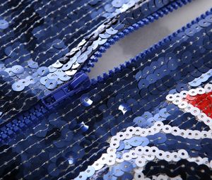 يوم اللعبة الزي الاحماء كامل سحاب الترتر جيرسي فواتير الجاموس سترات فريق خوذة بيضاء الترتر سترات سيدة الترتر - Product Image 5