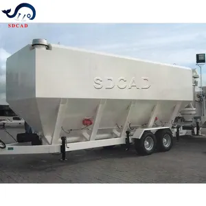 SDCAD customized 5-50 cubic yard Galvanized 6mm taper Carbon black cement silo /tank/Cement warehouse/hopper