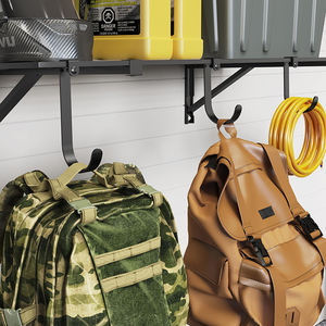 Étagères murales de <span class=keywords><strong>garage</strong></span> JH-Mech faciles à installer, 2x4 pieds, capacité de charge de 400 lb, robustes et stables, pour <span class=keywords><strong>garage</strong></span> - Product Image 6