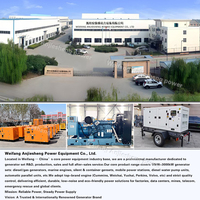 Générateur diesel silencieux haute vitesse de type remorque 80-200 kW triphasé 50/60 Hz 50 kVA 250 kVA à faible bruit avec télécommande ATS