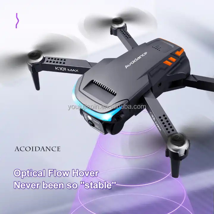 2022 New K101 Max Optical Flow Localization Drone With Dual 4k Hd Camera  Drone Real-time Transmission Helicopter Quadcopter Toys - Buy Drones