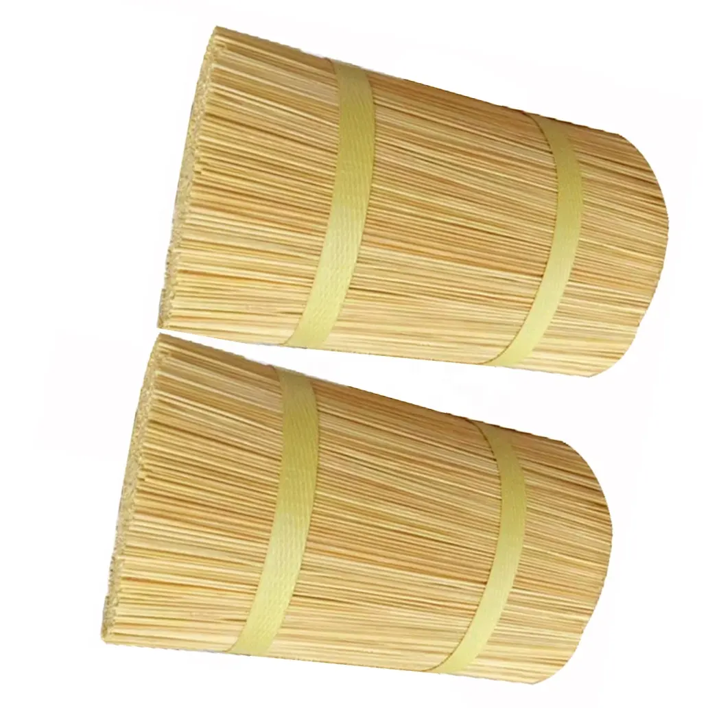 Venta directa hogar redondo 1,3mm palo de bambú para palitos naturales incienso agarbatti palos