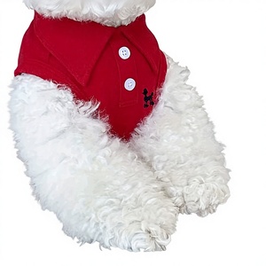 Ademend Lichtgewicht Schattig Klassiek Dieren Sport Vrije tijd Lente/Zomer Polyester Cartoon Geborduurde Vestjes Kleine Middelgrote Honden - Product Image 1