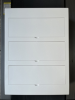 Boîtier mural électrique basse tension transparent PZ30 10-66 circuits en ABS/métal pour intérieur/extérieur