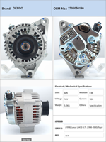 Alternateur de voiture Lexus LX470 4.7L (1998-2000), Toyota Land Cruiser 4.7L, Lexus LS400 4.0L [1UZFE] (1997-2000) 2706050190