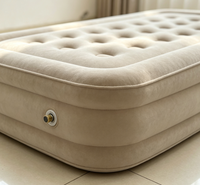 Matelas Gonflable Électrique Portable Moderne pour le Camping, Auto-Gonflant en PVC, Pliable et Adapté à la Chambre à Coucher, Meuble de Maison