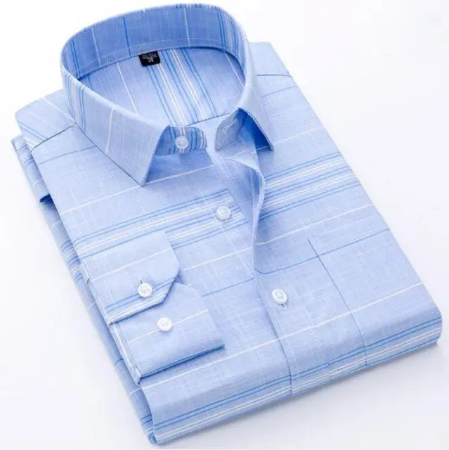 MTM Quality Best Design SS AW Casual Men Shirt Slim Fit Long Sleeve Male Shirt Printed Business Shirts Dress