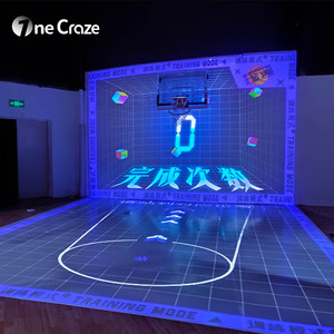 Simulador de Baloncesto Holográfico AR para Interiores, Juego Interactivo de Proyección con Puntuación, Equipo de Juego de Realidad Cibernética - Product Image 2