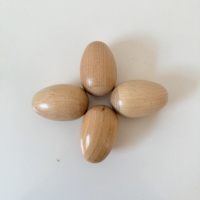 Wooden Egg Shaker Sand Eggs Orff Musical Instruments