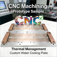Batterie personnalisée haute puissance avec gestion thermique, plaque de refroidissement en aluminium pour laser, usinage CNC, électro-érosion à fil, refroidissement électronique
