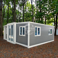 Maison préfabriquée extensible innovante de 10 pieds, villa mobile à économie d'énergie, conception de maison conteneur en Australie