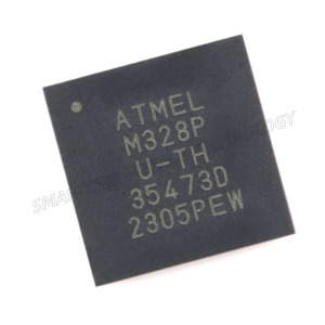 ยี่ห้อใหม่ ATMEGA328P-MU QFN-32 ไมโครคอนโทรลเลอร์ AVR 8 บิต 32KB แฟลชชิป IC - Product Image 3