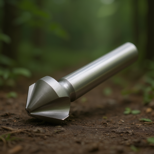 Ttake 90 Degree Countersink Hss Ta1230 Din 335 <b>C</b> 3 Flutes Cylindrical Shank For Metal Drilling - Product Image 3