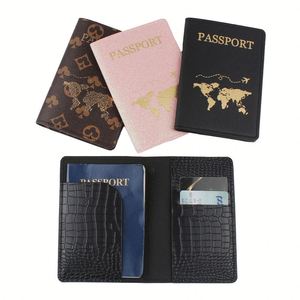 Funda para Pasaporte de PU, Moderna, Nueva, Colorida, Organizador de Tarjetas, Impermeable, Protección de Bloqueo, Premium, 5 Modelos, Venta al Por Mayor - Product Image 2