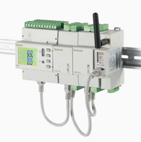 Compteurs électriques multi-circuits triphasés Acrel ADW210 Series 4 canaux avec installation facile et CT externes