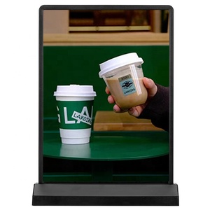 In Stock <strong>A4</strong> USB Desktop Ultra Thin Aluminum Frame Restaurant <strong>Led</strong> Menu Advertisement Sign Double Sided Light Box <strong>Display</strong> - Product Image 1