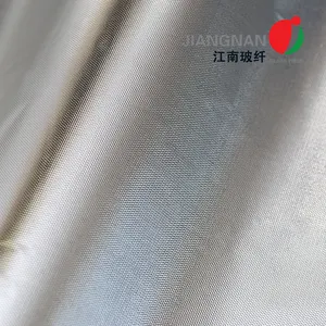 Papier Aluminium à haute température réfléchissant, soudage, tissu revêtu d'aluminium en fibre de verre
