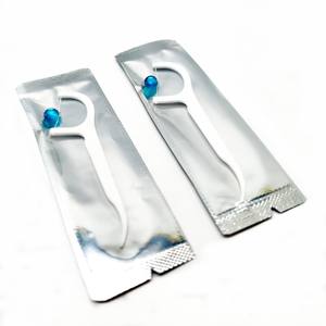 بيع على الانترنت النعناع بنكهة MOQ صغيرة قابلة للتحلل الحيوي حرير مادة PTFE منتقي الأسنان فحم الخيزران الخيط مشمع - Product Image 5