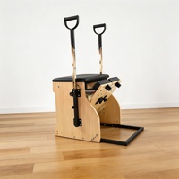 Chaise Wunda de Pilates professionnelle avec doubles poignées, ressorts réglables et pédales séparées, idéale pour la maison, le studio, la remise en forme et la rééducation