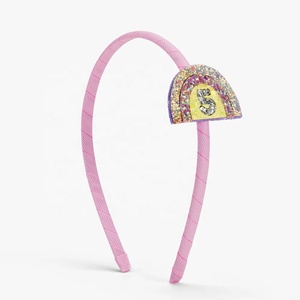 Diademas de Plástico Arcoíris al por Mayor con Elementos de Dibujos Animados y Estrellas para Niñas - Accesorios para el Cabello de Princesa con Lentejuelas Coloridas para Cumpleaños - Product Image 4
