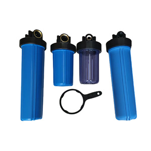 Lưu lượng cao PP Lọc nhà ở-20 inch màu xanh tùy chỉnh bộ lọc duy nhất Nhà ở cho nước lớn - Product Image 5