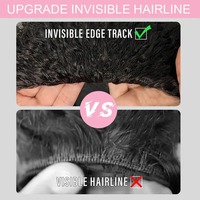 Ventes chaudes Demi-perruque Afro Bouclée crépue Cheveux humains Perruques faites à la machine avec cordon de serrage Sans dentelle pour femmes noires