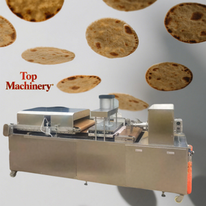 เครื่องทำขนมปัง Pita แบบอัตโนมัติอุปกรณ์สายการผลิตทาโก้เม็กซิกันแบบใช้ในเชิงพาณิชย์ - Product Image 1