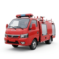 Mini camion de pompiers municipal avec pompe à eau de 20 L/s |   Fournisseur OEM d'usine
