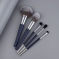 Cosmétiques en gros, pinceau de contour, de surligneur et de fard à joues de haute qualité et de luxe pour le maquillage, pinceau de maquillage professionnel personnalisé avec logo