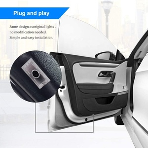 Luces LED para Logotipo de Coche, Proyector de Luz <span class=keywords><strong>Fantasma</strong></span> para Puerta, Accesorios de Bienvenida, Lámpara de Emblema para Dodge Avenger Charger - Product Image 2