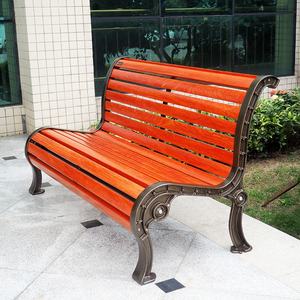 Confortable banc arrière personnalisé teck patio mobilier d'extérieur banc de jardin en bois de teck massif teck huile banane banc - Product Image 4