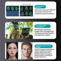 Analyseur facial 3D AI professionnel S 5 H D Screen, connecté au Wi-Fi, pour usage domestique