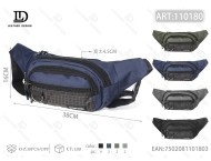 Borsa da uomo in nylon impermeabile da 13 pollici con tasche con cerniera per viaggiare - Product Image 1