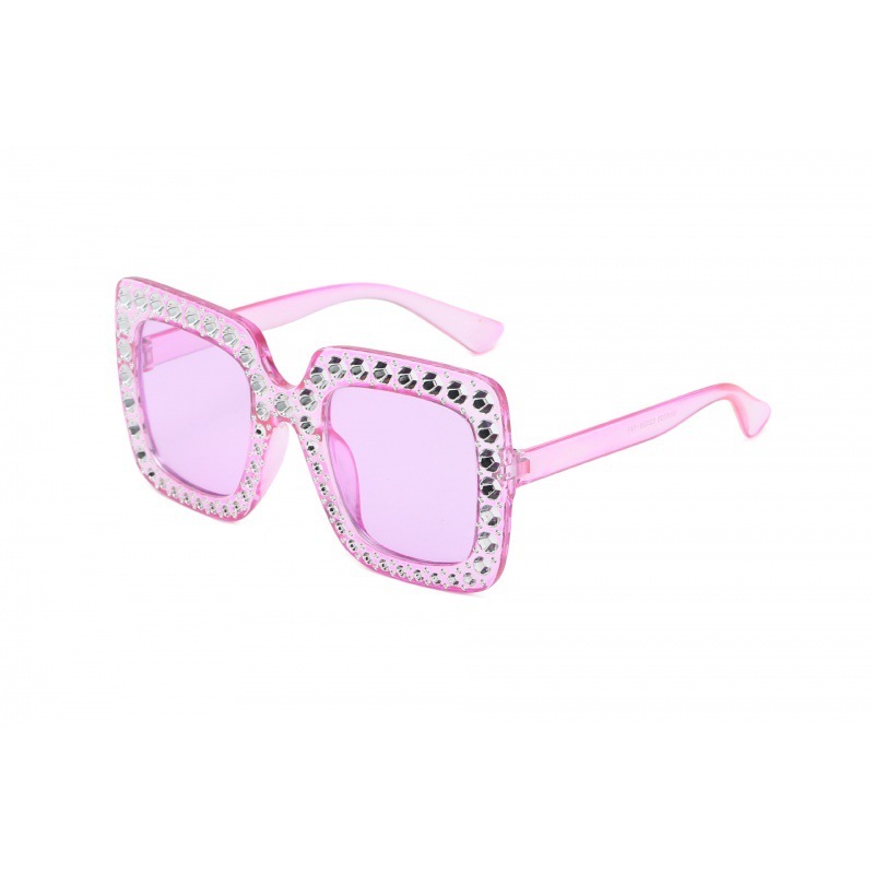 Transparent purple frame purple sheet