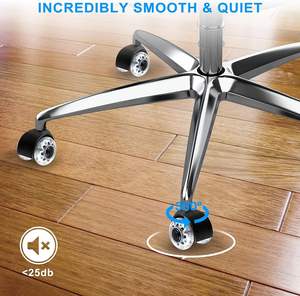 Kostenlose OEM Luxus New Design 2 Zoll Rolle Universal Schwarz Hochleistungs-Bürostuhl Lenk rollen <span class=keywords><strong>Mute</strong></span> Gummi Stuhl Rollen - Product Image 5