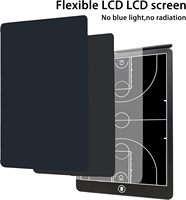 Tableau d'entraînement tactique portable pour entraîneur de basketball, personnalisable, magnétique, avec écran LCD, bloc-notes, 16 pouces, en matériau ABS 1