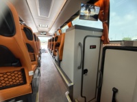 Autocar de luxe TENGLONG 12m à double pare-brise, 51 sièges, toilettes intégrées, sortie d'usine
